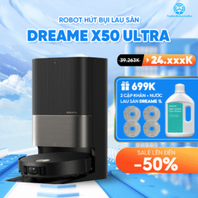 Robot hút bụi lau nhà Dreame X50 Ultra – Bản Quốc Tế – Bảo Hành 24 Tháng