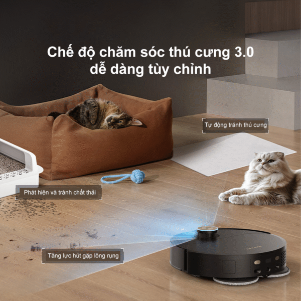 Robot hút bụi lau nhà Dreame X50 Ultra – Bản Quốc Tế – Bảo Hành 24 Tháng