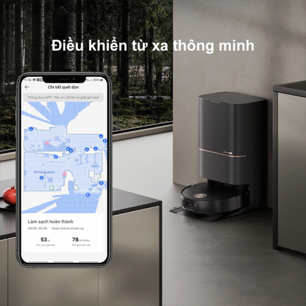 Robot hút bụi lau nhà Dreame X50 Ultra – Bản Quốc Tế – Bảo Hành 24 Tháng