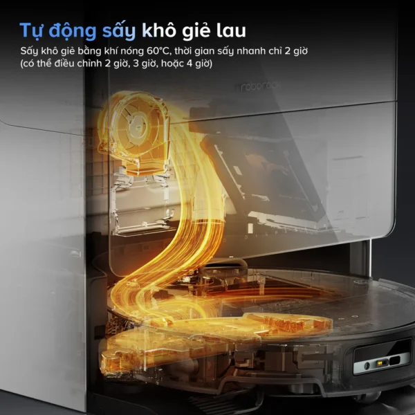 Robot hút bụi Roborock Saros 10 – Bảo hành chính hãng 24 Tháng