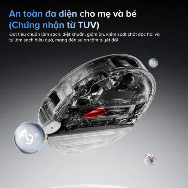 Robot hút bụi Roborock Saros 10 – Bảo hành chính hãng 24 Tháng