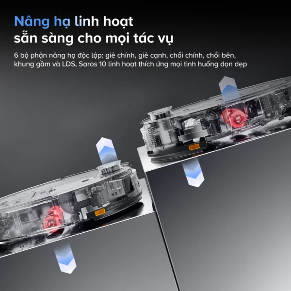 Robot hút bụi Roborock Saros 10 – Bảo hành chính hãng 24 Tháng