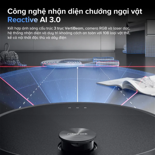 Robot hút bụi Roborock Saros 10 – Bảo hành chính hãng 24 Tháng