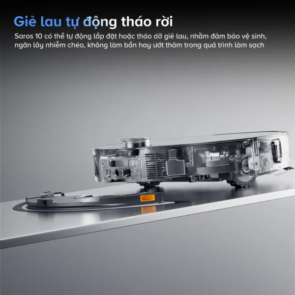 Robot hút bụi Roborock Saros 10 – Bảo hành chính hãng 24 Tháng