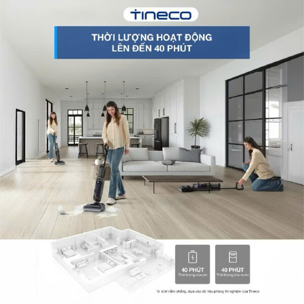 Máy hút bụi lau nhà Tineco i6 Stretch Plus