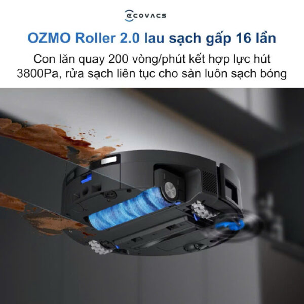 Robot hút bụi Ecovacs Deebot X11 Pro OMNI – Bảo hành chính hãng 24 tháng