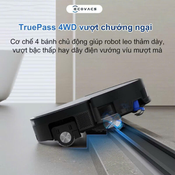 Robot hút bụi Ecovacs Deebot X11 Pro OMNI – Bảo hành chính hãng 24 tháng