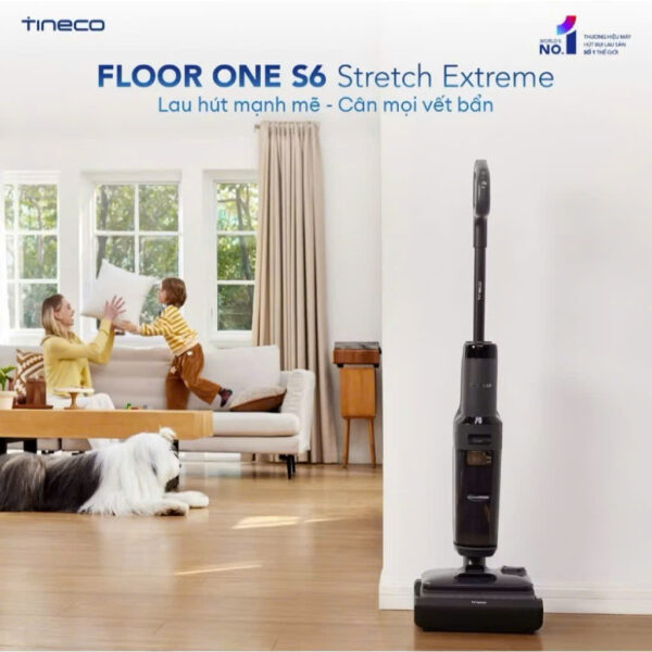 Máy hút bụi lau nhà Tineco S6 Stretch Extreme – Bảo hành chính hãng 24 Tháng