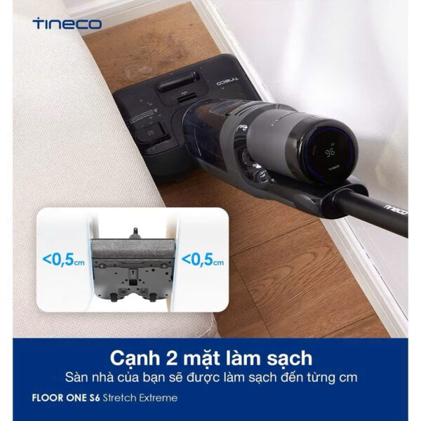 Máy hút bụi lau nhà Tineco S6 Stretch Extreme – Bảo hành chính hãng 24 Tháng