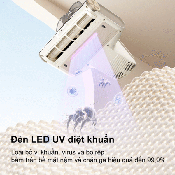 Máy Hút Bụi Giường Nệm Dreame D20 Pro – Hàng Quốc Tế – BH 12 Tháng