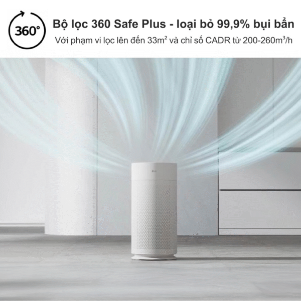 Máy Lọc Không Khí LG PuriCare Aero Hit AS35GGW10.ABAE – Hàng Chính Hãng – BH 12 Tháng