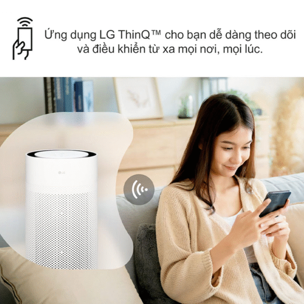 Máy Lọc Không Khí LG PuriCare Aero Hit AS35GGW10.ABAE – Hàng Chính Hãng – BH 12 Tháng
