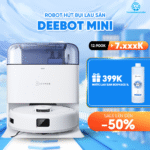 Robot hút bụi Ecovacs Deebot Mini – Bảo hành chính hãng 12 tháng