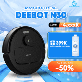 Robot hút bụi Ecovacs Deebot N30 – Bảo hành chính hãng 12 tháng