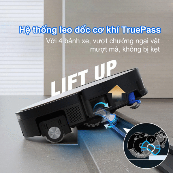 Robot hút bụi Ecovacs Deebot X11 OmniCyclone – Bảo hành chính hãng 24 tháng