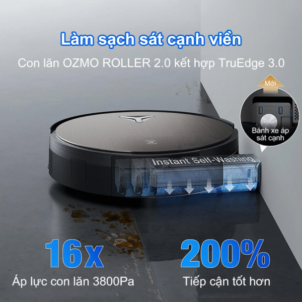 Robot hút bụi Ecovacs Deebot X11 OmniCyclone – Bảo hành chính hãng 24 tháng