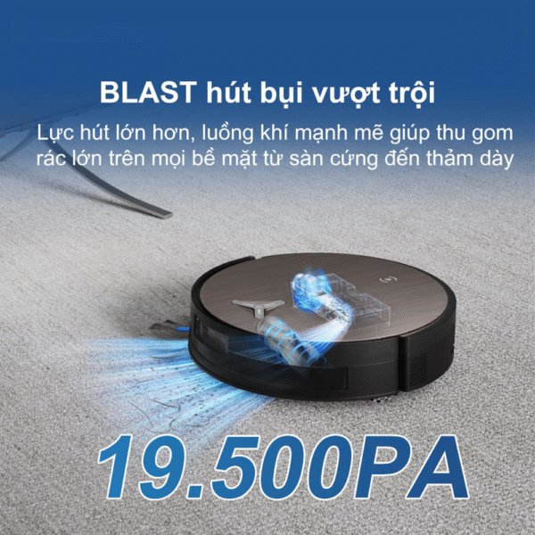 Robot hút bụi Ecovacs Deebot X11 OmniCyclone – Bảo hành chính hãng 24 tháng