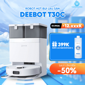 Robot hút bụi Ecovacs Deebot T30C – Bảo hành chính hãng 24 tháng