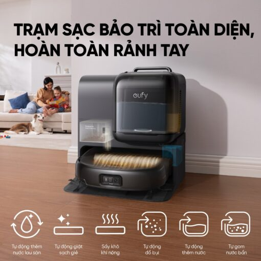Robot hút bụi Eufy E28 – Bảo hành chính hãng 24 tháng