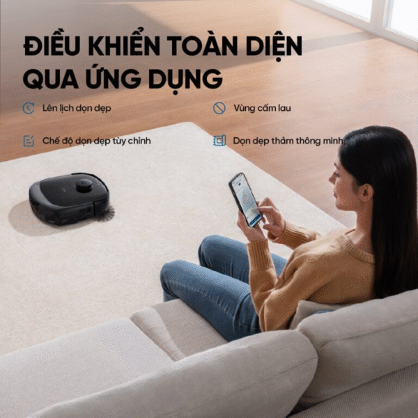 Robot hút bụi Eufy E28 – Bảo hành chính hãng 24 tháng