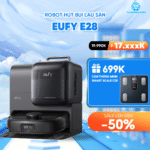 Robot hút bụi Eufy E28 – Bảo hành chính hãng 24 tháng