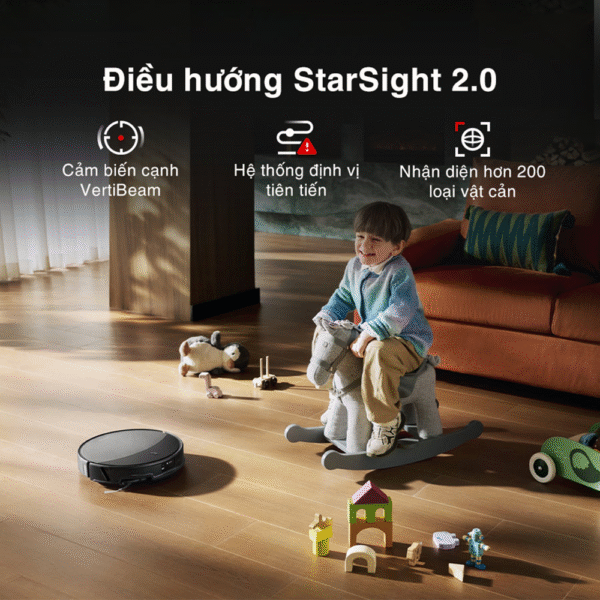 Robot hút bụi Roborock Saros 20 – Bảo hành chính hãng 24 Tháng
