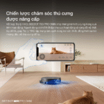 Robot hút bụi Ecovacs Deebot T90 Pro Omni – Bảo hành chính hãng 24 tháng