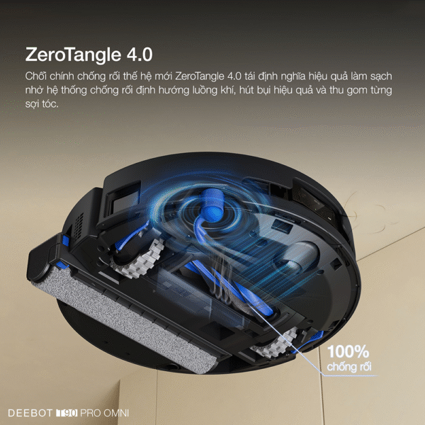 Robot hút bụi Ecovacs Deebot T90 Pro Omni – Bảo hành chính hãng 24 tháng