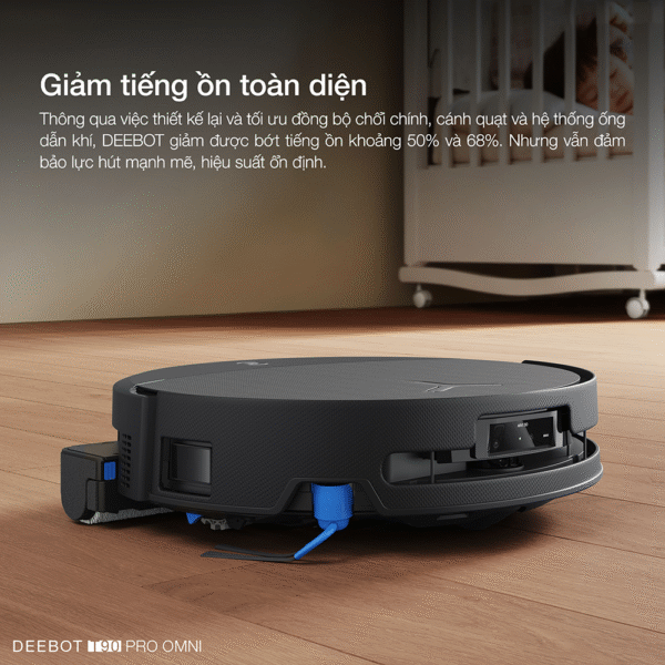 Robot hút bụi Ecovacs Deebot T90 Pro Omni – Bảo hành chính hãng 24 tháng