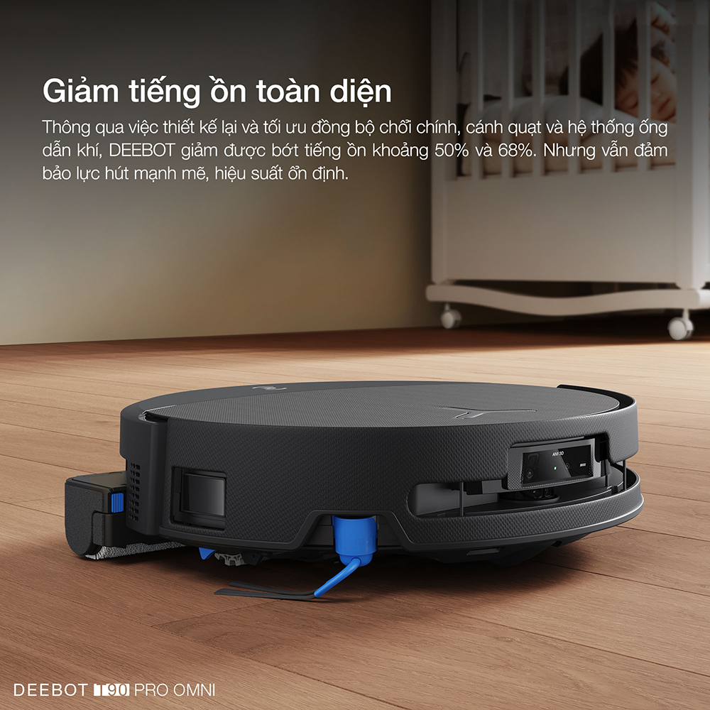 Robot hút bụi Ecovacs Deebot T90 Pro Omni - Bảo hành chính hãng 24 tháng 48 T90 Pro Omni 8
