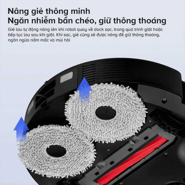 Robot hút bụi Roborock Qrevo S Pro – Bảo hành chính hãng 24 Tháng