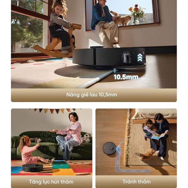 Robot hút bụi lau nhà Dreame D30 Ultra – Bản Quốc Tế – Bảo Hành 24 Tháng