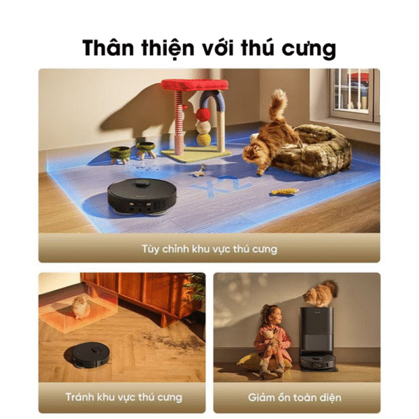 Robot hút bụi lau nhà Dreame D30 Ultra – Bản Quốc Tế – Bảo Hành 24 Tháng