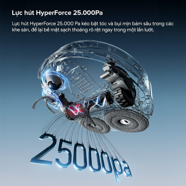 Robot hút bụi Roborock Qrevo Edge 2 – Bảo hành chính hãng 24 Tháng