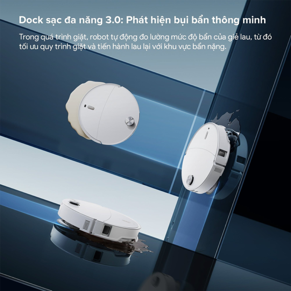 Robot hút bụi Roborock Qrevo Edge 2 – Bảo hành chính hãng 24 Tháng