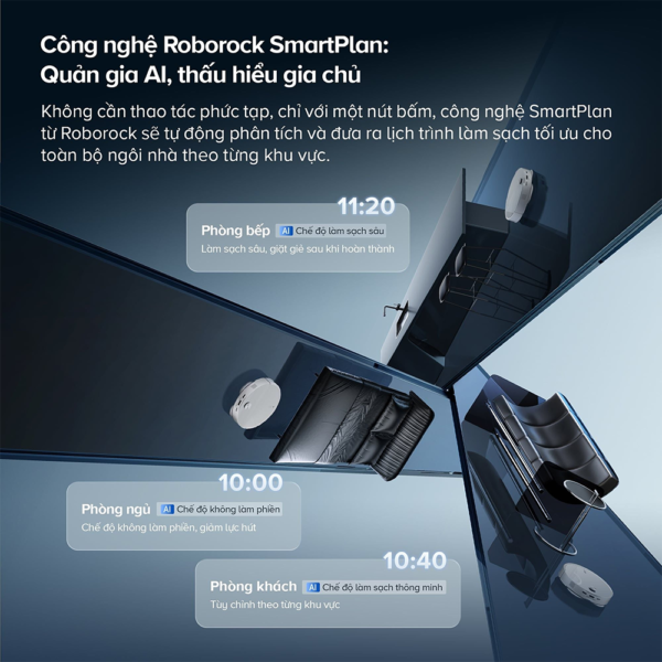 Robot hút bụi Roborock Qrevo Edge 2 – Bảo hành chính hãng 24 Tháng