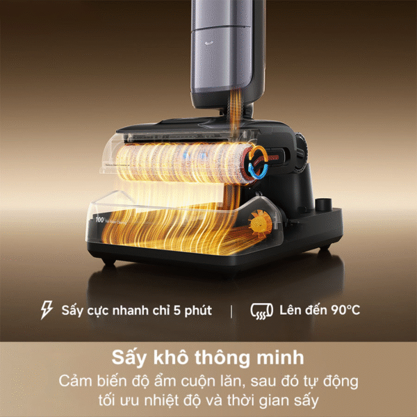 Máy hút bụi lau nhà Dreame H16 Pro Steam – Bản Quốc Tế – Bảo Hành 24 Tháng