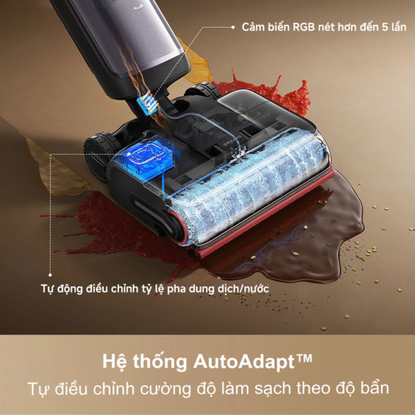 Máy hút bụi lau nhà Dreame H16 Pro Steam – Bản Quốc Tế – Bảo Hành 24 Tháng