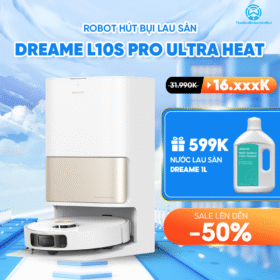 Robot Hút Bụi Lau Nhà Dreame L10s Pro Ultra Heat – Bản Quốc Tế – Bảo Hành 24 Tháng