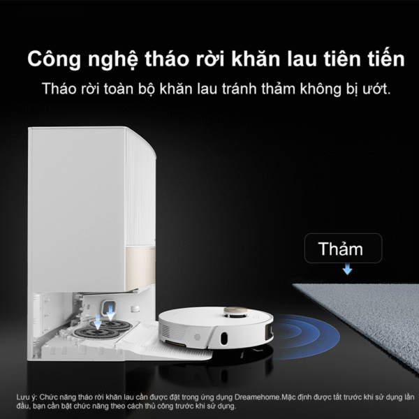 Robot Hút Bụi Lau Nhà Dreame L20 Ultra – Bản Quốc Tế – Bảo Hành 24 Tháng