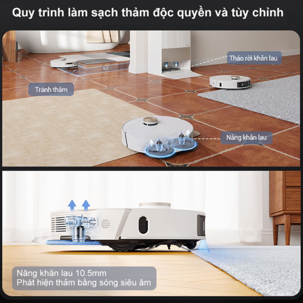 Robot Hút Bụi Lau Nhà Dreame L20 Ultra – Bản Quốc Tế – Bảo Hành 24 Tháng