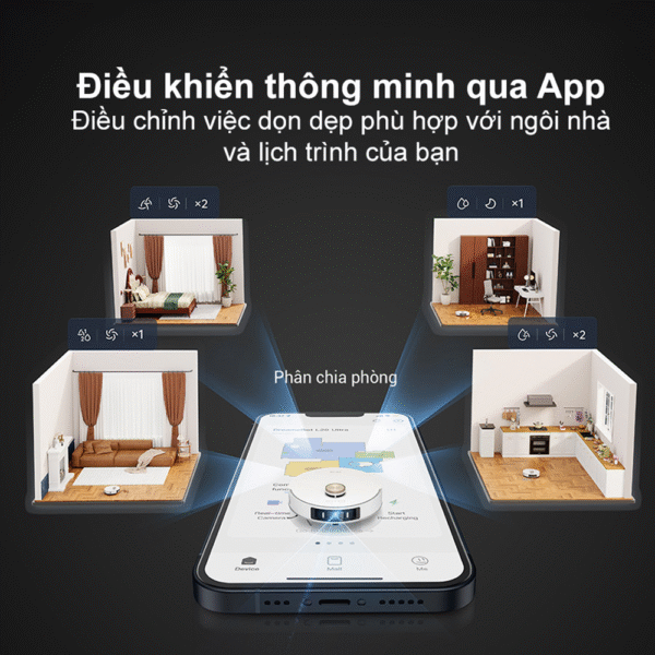 Robot Hút Bụi Lau Nhà Dreame L20 Ultra – Bản Quốc Tế – Bảo Hành 24 Tháng