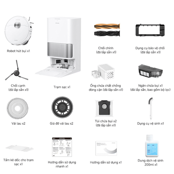 Robot Hút Bụi Lau Nhà Dreame L40s Ultra – Bản Quốc Tế – Bảo Hành 24 Tháng
