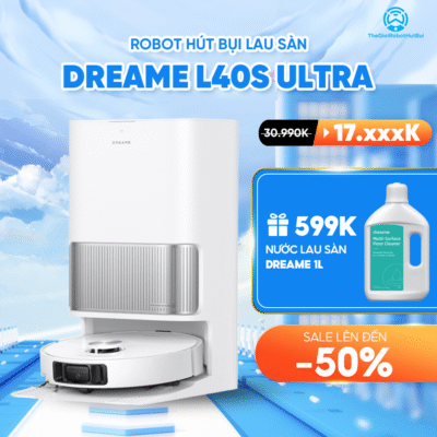 Robot Hút Bụi Lau Nhà Dreame L40s Ultra – Bản Quốc Tế – Bảo Hành 24 Tháng