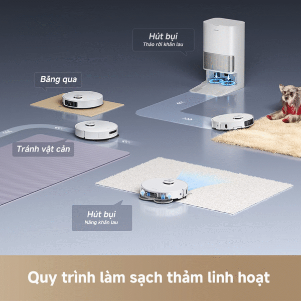 Robot Hút Bụi Lau Nhà Dreame L40s Ultra – Bản Quốc Tế – Bảo Hành 24 Tháng