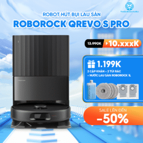 Robot hút bụi Roborock Qrevo S Pro – Bảo hành chính hãng 24 Tháng
