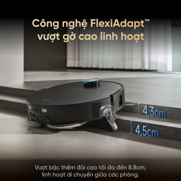 Robot hút bụi lau nhà Dreame X60 Master – Bản Quốc Tế – Bảo Hành 24 Tháng
