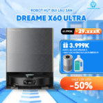 Robot hút bụi lau nhà Dreame X60 Ultra – Bản Quốc Tế – Bảo Hành 24 Tháng