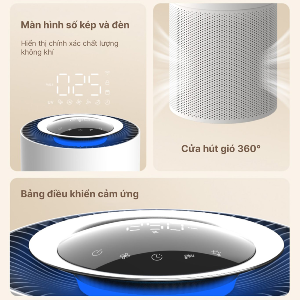 Máy Lọc Không Khí Lumias Bulma Pro – Hàng Chính Hãng – BH 12 Tháng