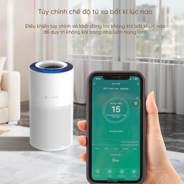 Máy Lọc Không Khí Lumias Bulma Pro – Hàng Chính Hãng – BH 12 Tháng